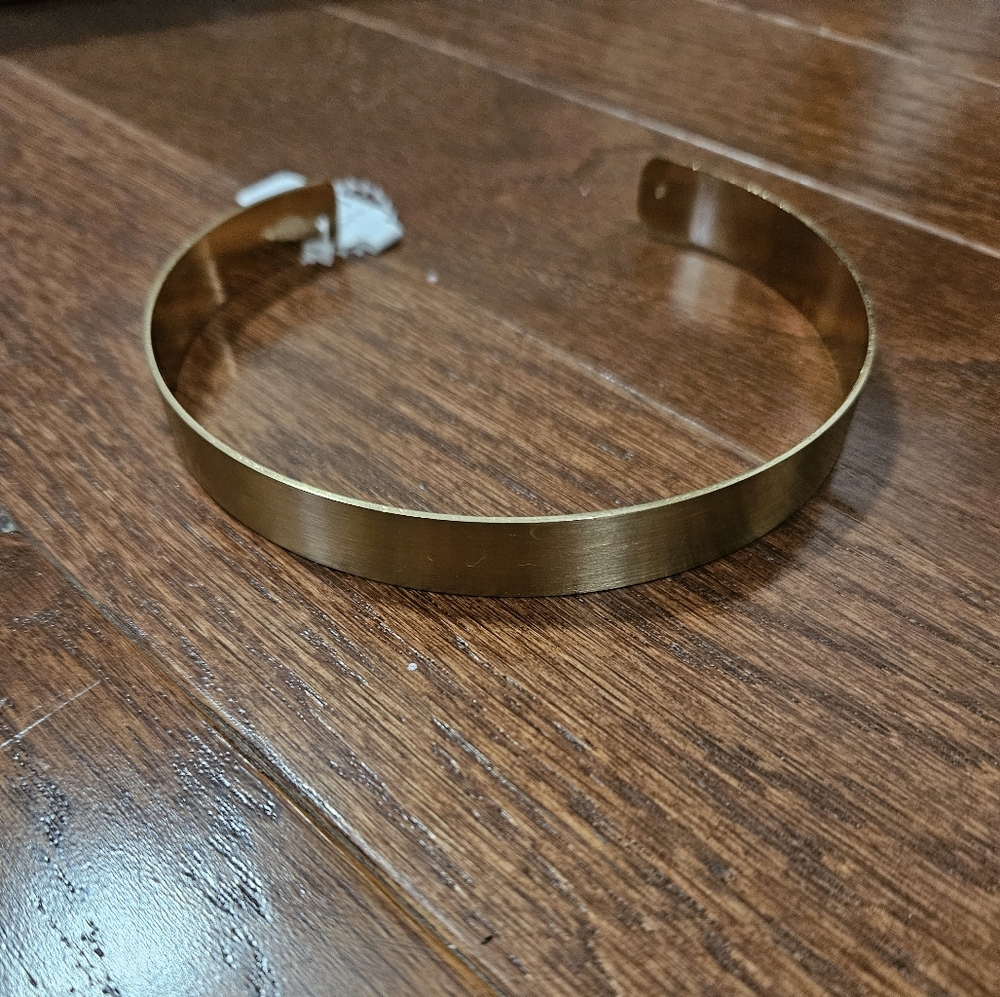 francescas Gold choker necklace